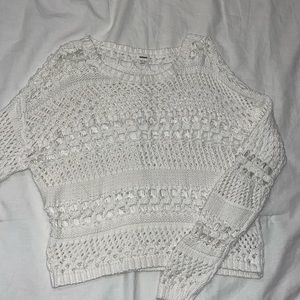 GARAGE OPEN KNITTED TOP
